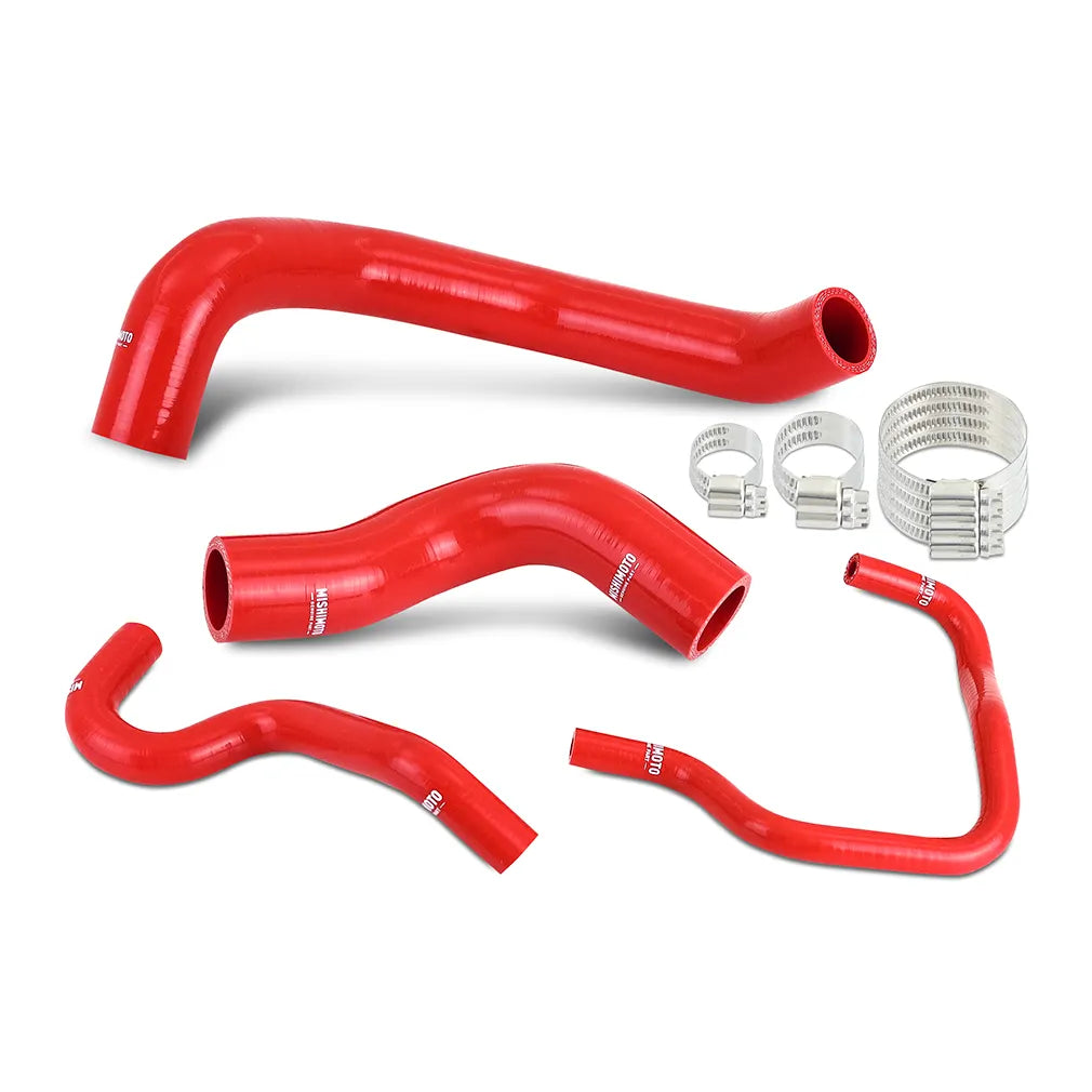 MISHIMOTO MMHOSE-Z-23RD Silicone Coolant Hose Kit, Red for NISSAN Z 2023 Photo-0