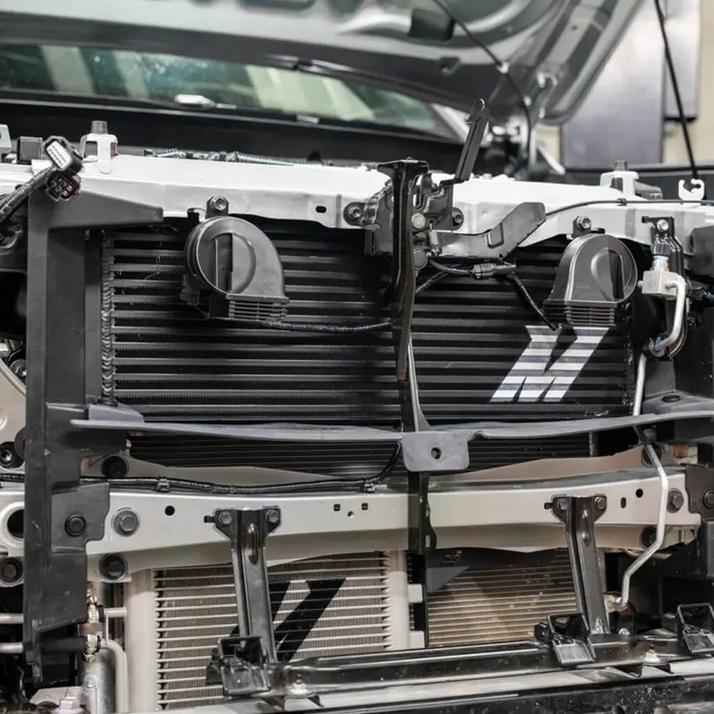 MISHIMOTO MMINT-TAC-24BK Performance Intercooler, Black for TOYOTA Land Cruiser / Tacoma 2024- Photo-2