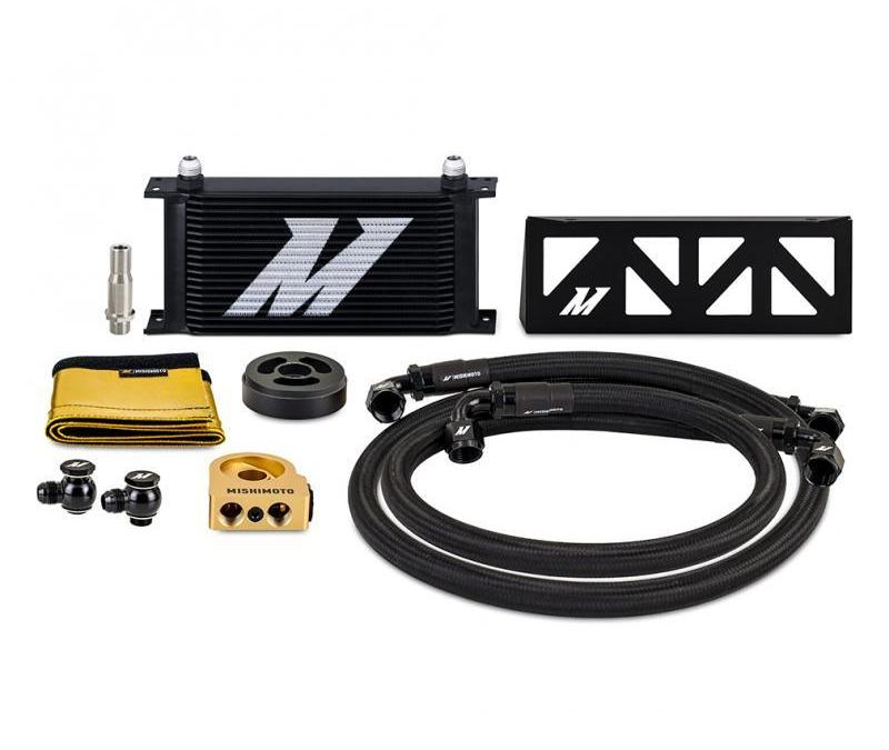 MISHIMOTO MMOC-BRZ-22TBK Oil Cooler Kit, Thermostatic, BK for SUBARU BRZ/ TOYOTA GR86 2022 Photo-0