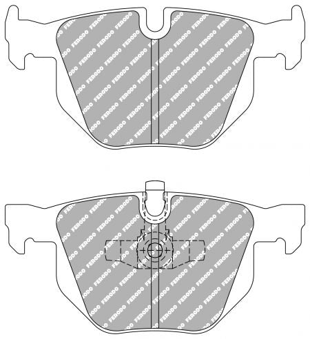 FERODO FCP1808H Rear Brake Pads DS2500 for BWM 3-Series (E90 / E92) Photo-0