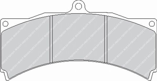 FERODO FRP3000H Brake Pads DS2500 for Caliper Alcon PNF4489X519 / AP Racing CP3796 Photo-0