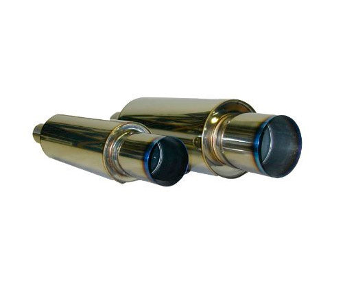 HKS 34005-FK002 UNIVERSAL Back box Ti tip 130d Photo-0