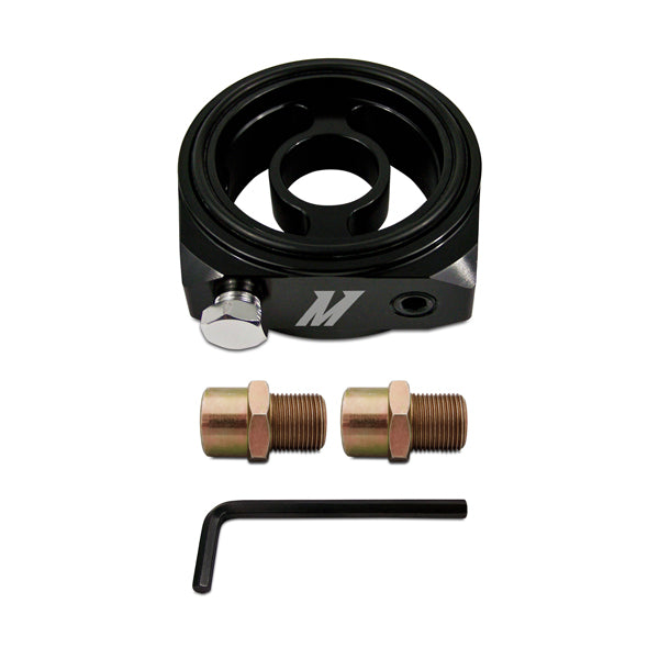 MISHIMOTO MMOP-TPS Oil Sandwich Plate with 3pcs 1/8 NPT Photo-0