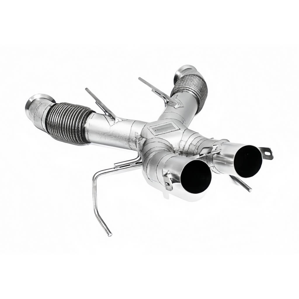 NOVITEC C1 750 20 Exhaust System Race with Novitronic (Heat Protection), Stainless-Steel for MCLAREN 750S 2023- Photo-0