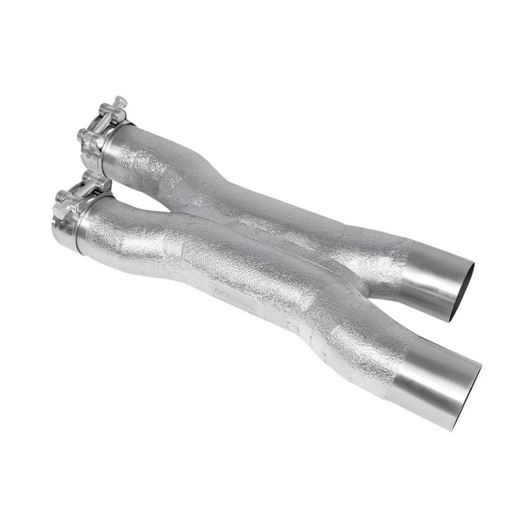 NOVITEC F1 012 36 Replacement X-Pipe (Heat Protection), Gold-Plated Stainless Steel for FERRARI 12Cilindri 2024- Photo-0