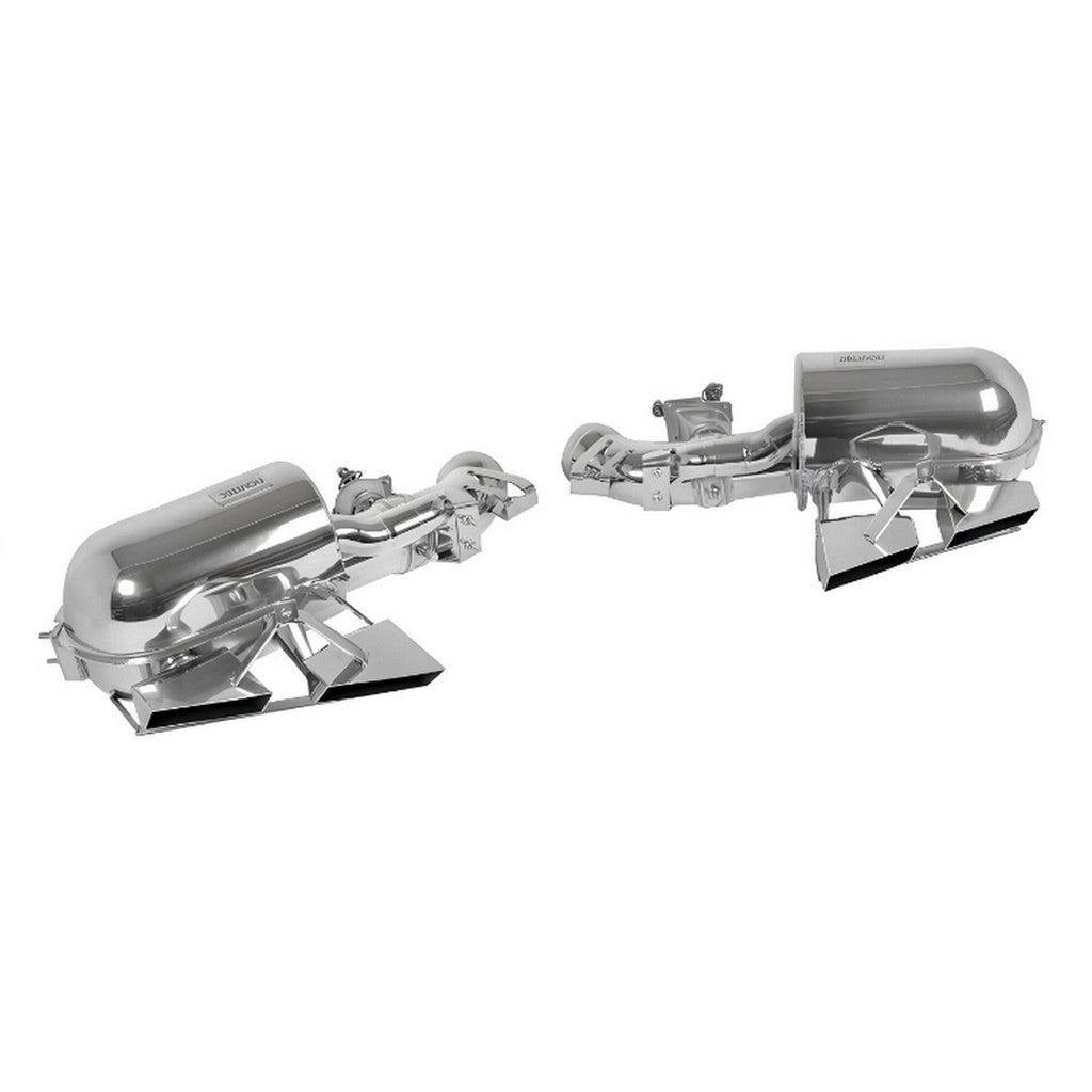 NOVITEC F1 012 72 Exhaust System with Flap Regulation for Original Tailpipes, Gold-Plated Inconel for FERRARI 12Cilindri 2024- Photo-0