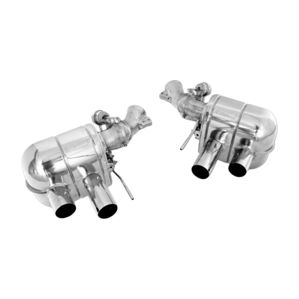 NOVITEC F1 222 21 Exhaust System With Flap-Regulation, Stainless Steel for FERRARI F12 2012-2017 Photo-0