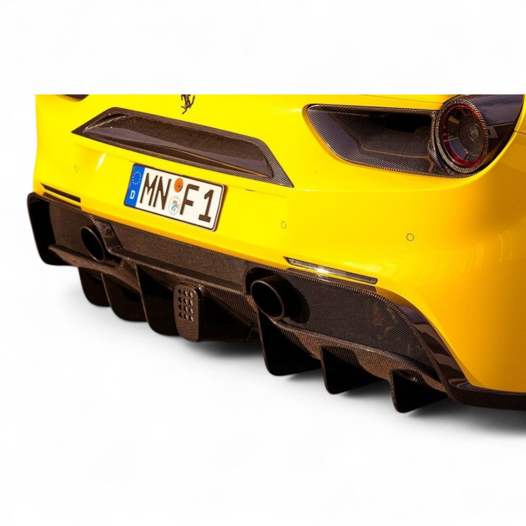 NOVITEC F1 488 46 Exhaust System, Without Flap-Regulation, Inconel for FERRARI 488 2015-2019 Photo-1