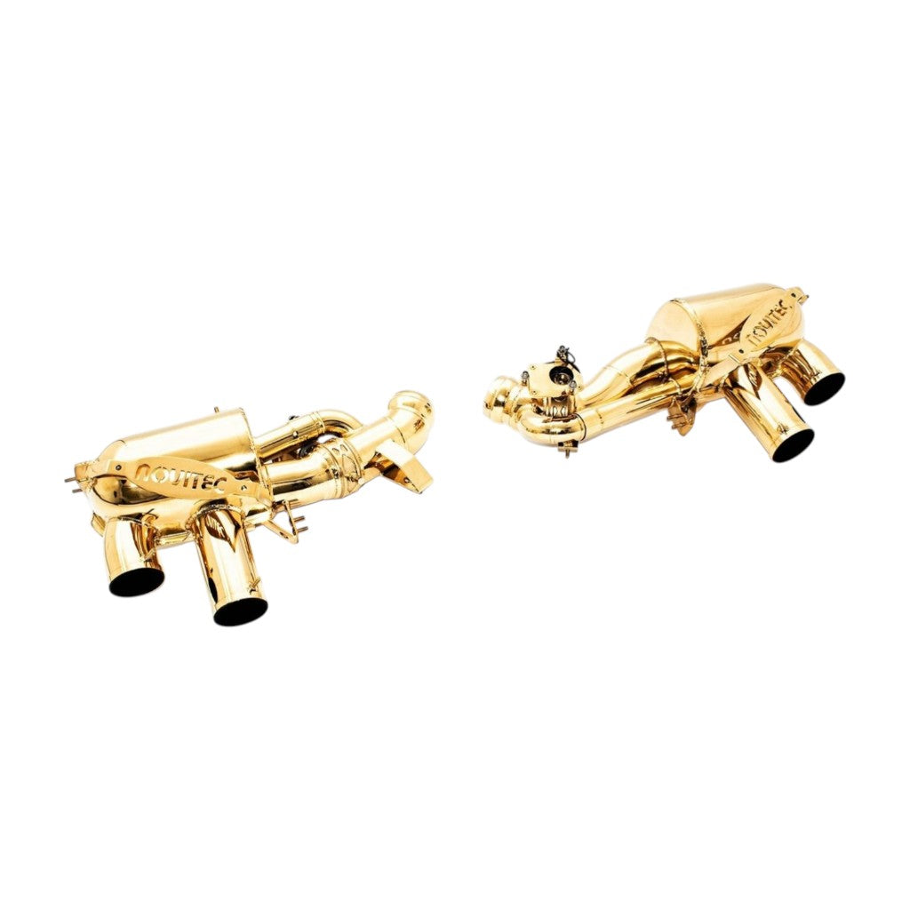 NOVITEC F1 666 14 Exhaust System With Flap-Regulation, Gold-Plated Inconel for FERRARI Purosangue 2022- Photo-0
