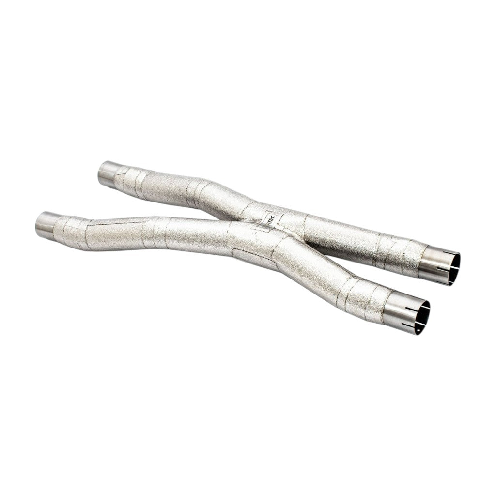 NOVITEC F1 666 16 X-Pipe Exhaust Replacement, Stainless Steel for FERRARI Purosangue 2022- Photo-0