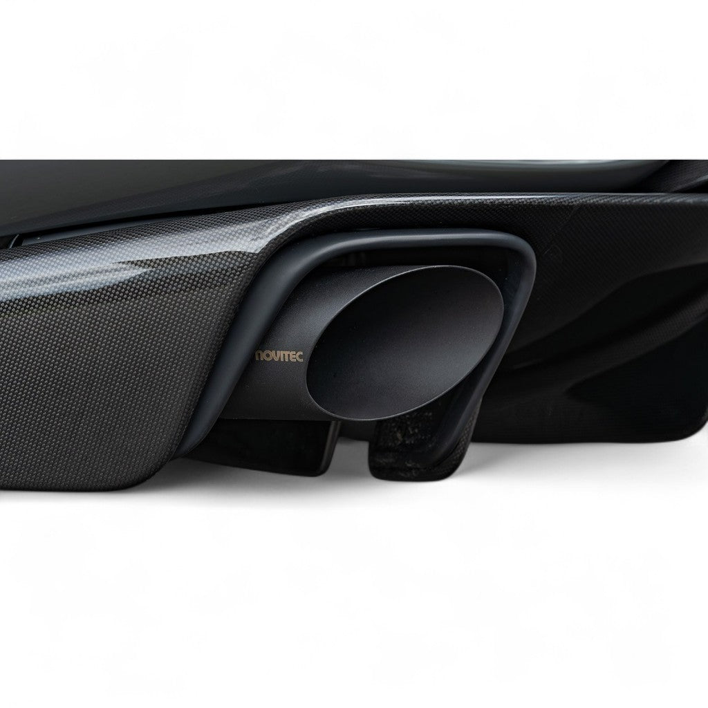 NOVITEC F1 812 50 Exhaust System, Without Flap-Regulation, Gold-Plated Inconel for FERRARI 812 Competizione 2021-2023 Photo-1