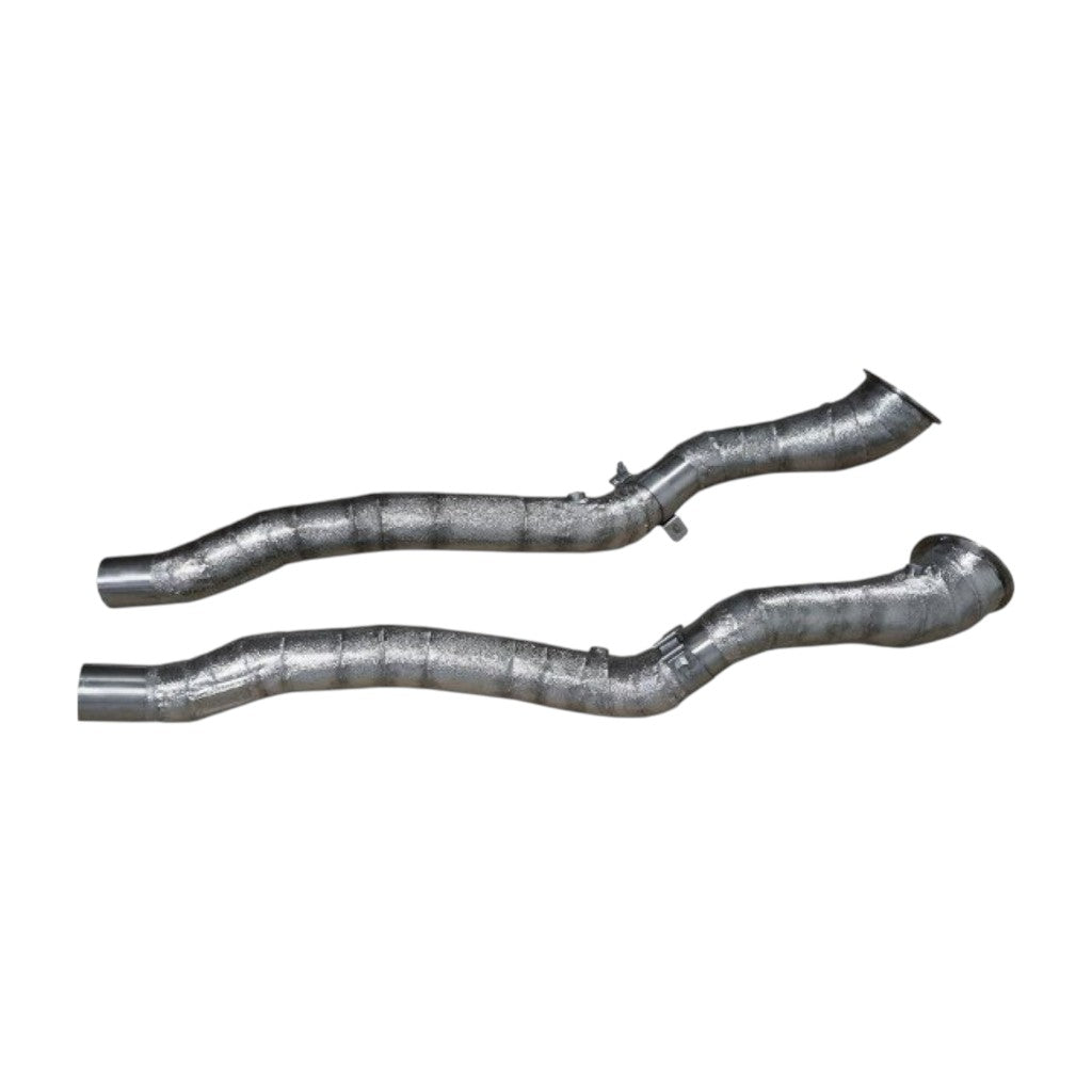 NOVITEC F1 999 52 Catalyst-Replacement Pipe, Gold-Plated (Cars Without OPF), 2pcs for FERRARI Monza SP1 / SP2 2018-2021 Photo-0