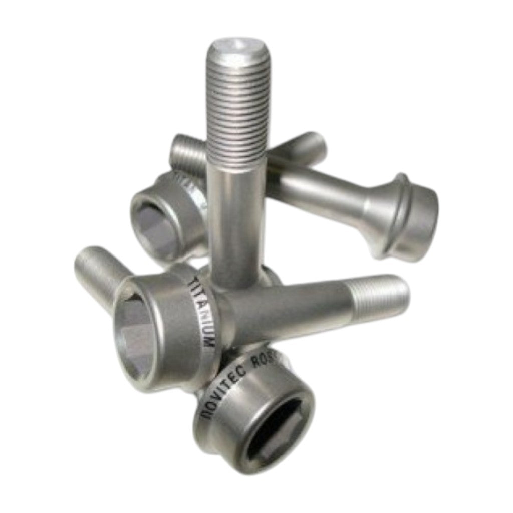 NOVITEC F5 296 15 Wheel Bolt Set, Titanium, 10pcs for FERRARI 296 2021- Photo-0