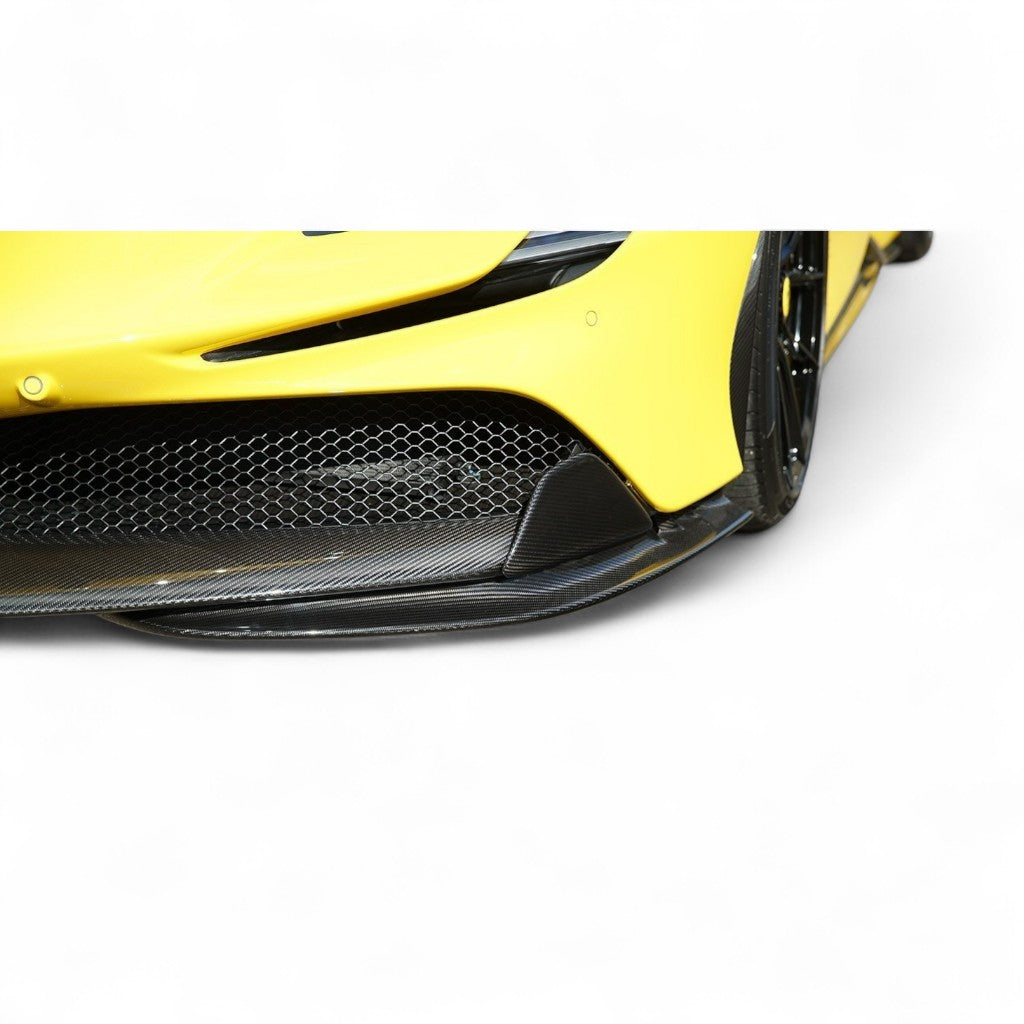 NOVITEC F6 090 20 Front-Attachment, Visible Carbon for FERRARI SF90 2019- Photo-1