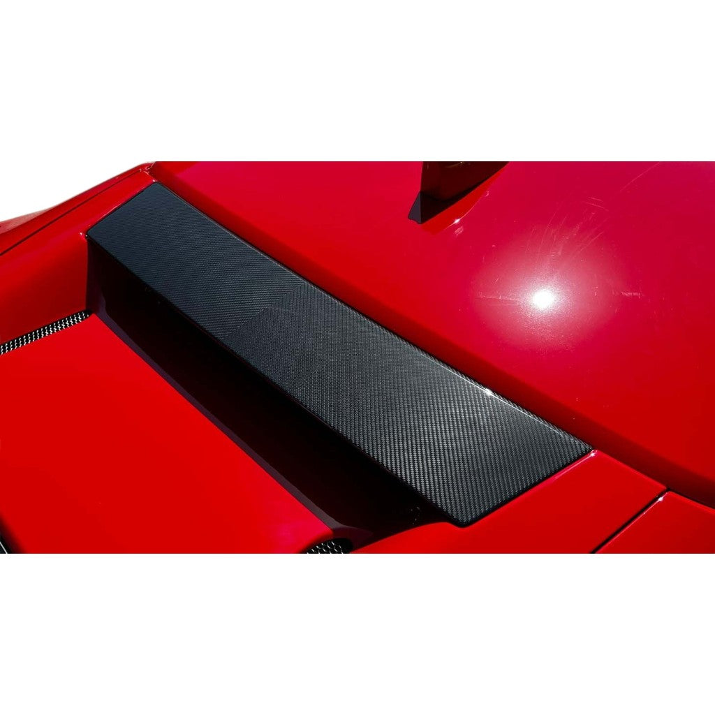 NOVITEC F6 090 39 Roofspoiler, Visible Carbon for FERRARI SF90 Stradale 2019- Photo-1