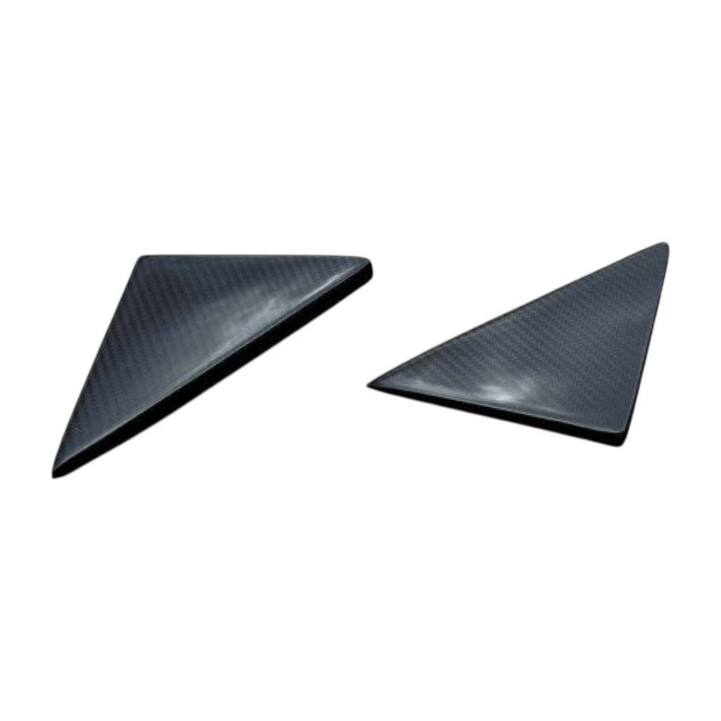 NOVITEC F6 090 52 Triangle Cover for Side Window, Visible Carbon for FERRARI SF90 Spider 2019- Photo-0
