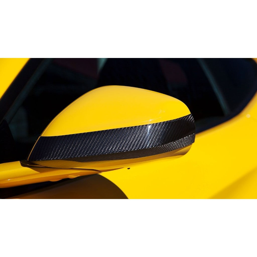 NOVITEC F6 222 32 Cover for Mirrors, Visible Carbon for FERRARI F12 2012-2017 Photo-1