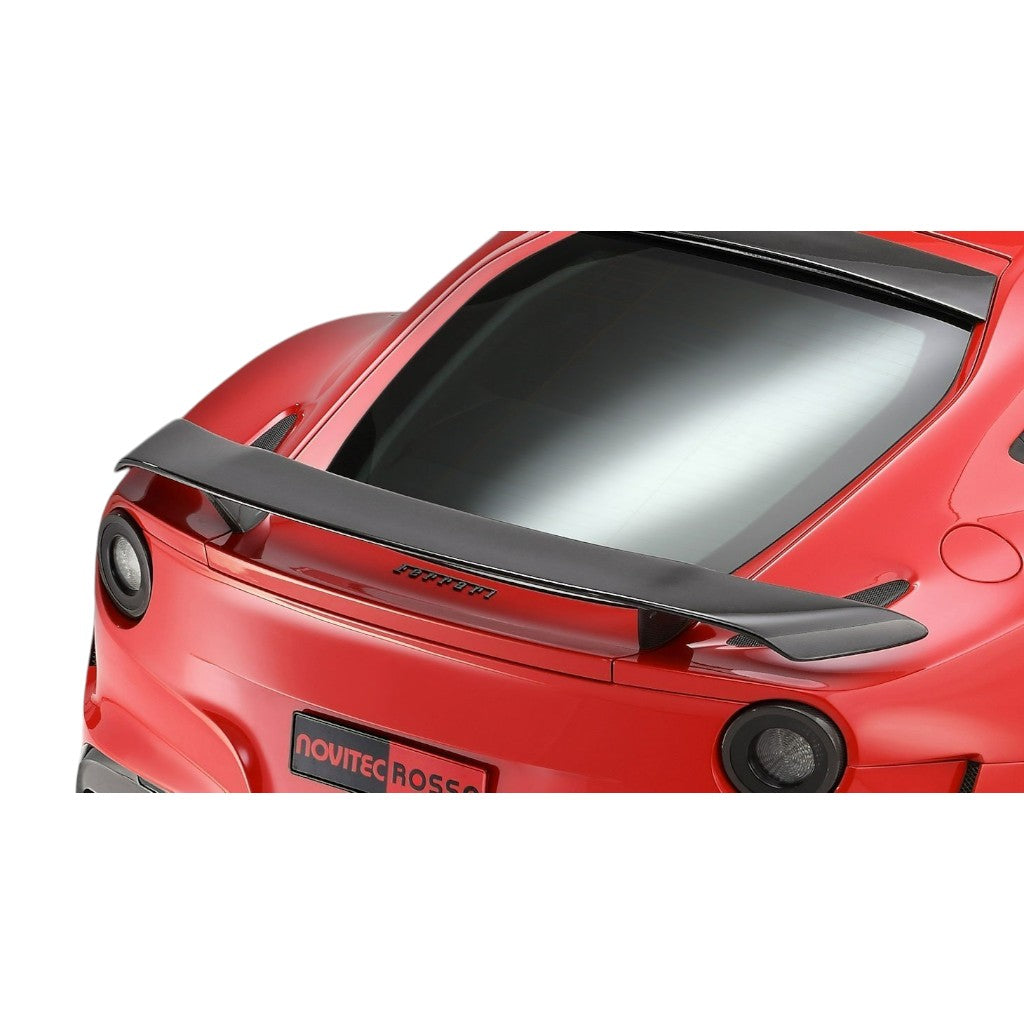 NOVITEC F6 222 43 Rear Wing N-Largo, Visible Carbon for FERRARI F12 2012-2017 Photo-1