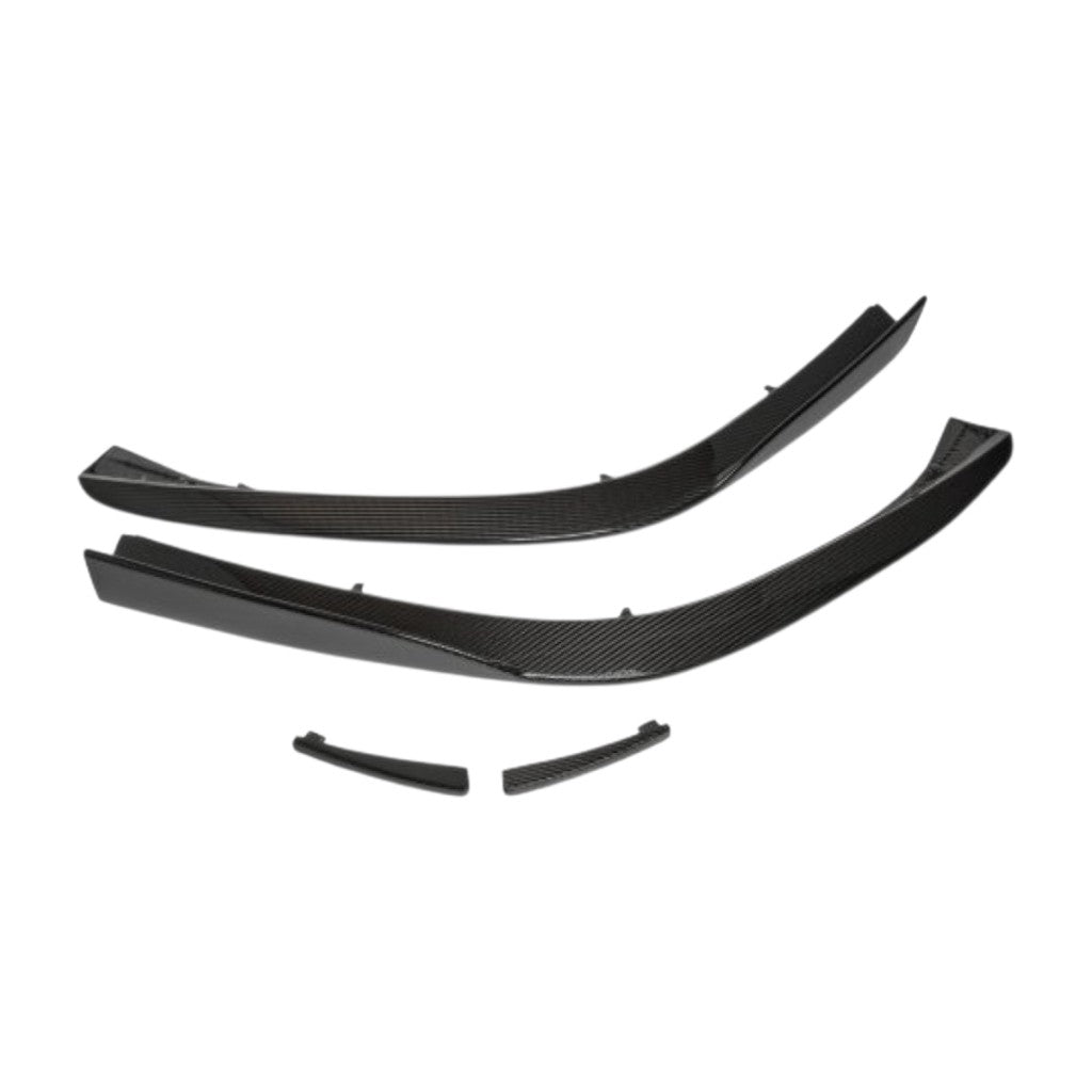 NOVITEC F6 296 20 Front Lip, Visible Carbon for FERRARI 296 2021- Photo-0