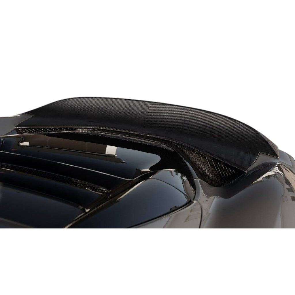 NOVITEC F6 296 25 Ducktail, Visible Carbon (Only In Combination With F6 296 27) for FERRARI 296 2021- Photo-1