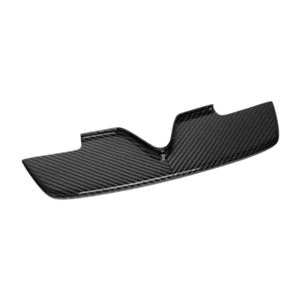 NOVITEC F6 296 50 Front Air-Guide-Spoiler, Center Position, Visible Carbon (for Cars Without Front-Radar) for FERRARI 296 2021- Photo-0