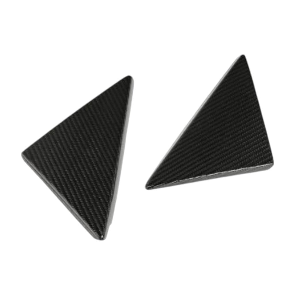 NOVITEC F6 296 51 Triangle Cover for Side Window, Visible Carbon for FERRARI 296 2021- Photo-0