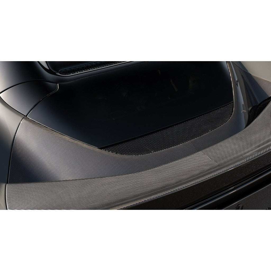 NOVITEC F6 296 52 Tail Section 1, Visible Carbon (Original Look) for FERRARI 296 2021- Photo-1