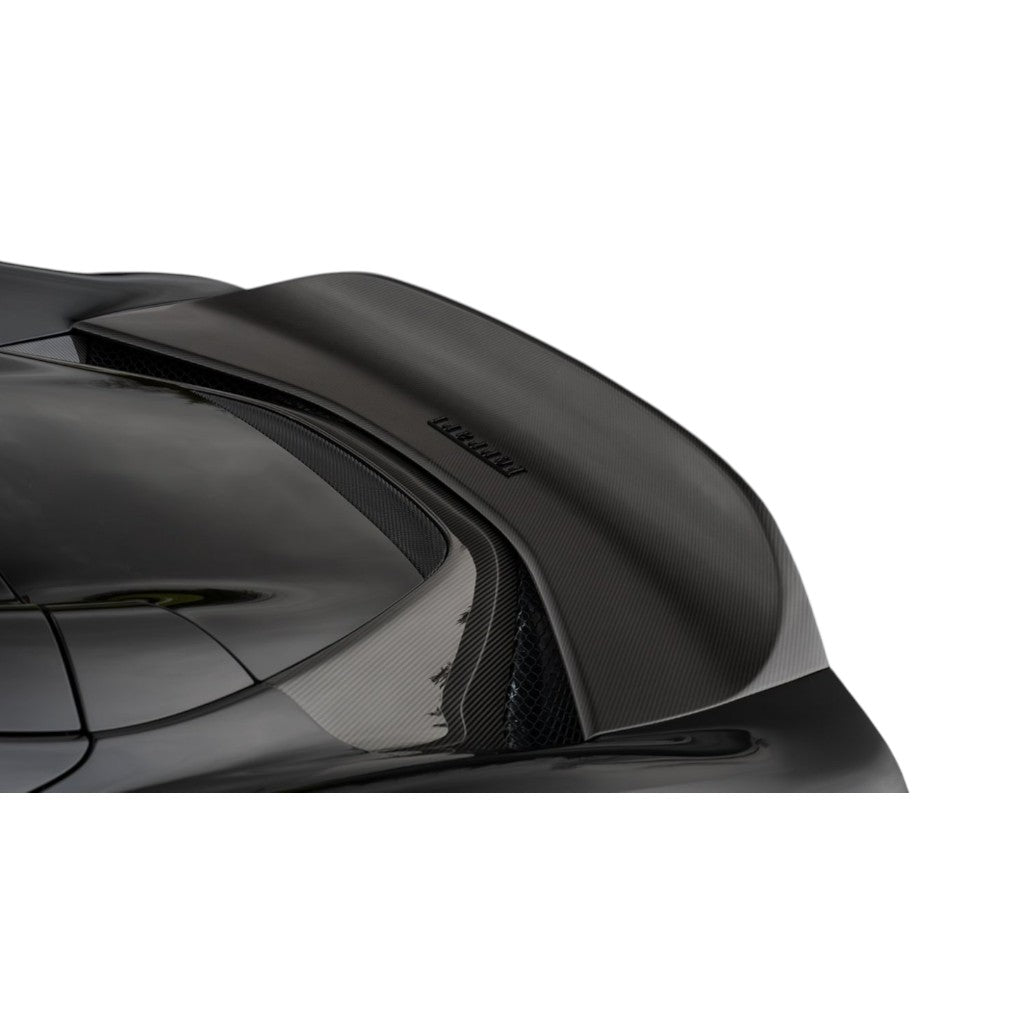 NOVITEC F6 296 80 Ducktail N-Largo, Visible Carbon (Only In Combination With F6 296 27) for FERRARI 296 2021- Photo-1