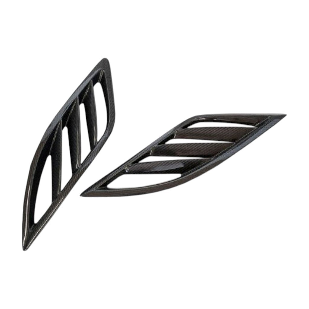 NOVITEC F6 333 47 Insert for Air-Outlet Engine Bonnet, Visible Carbon for FERRARI Portofino / Portofino M 2017-2023 Photo-0