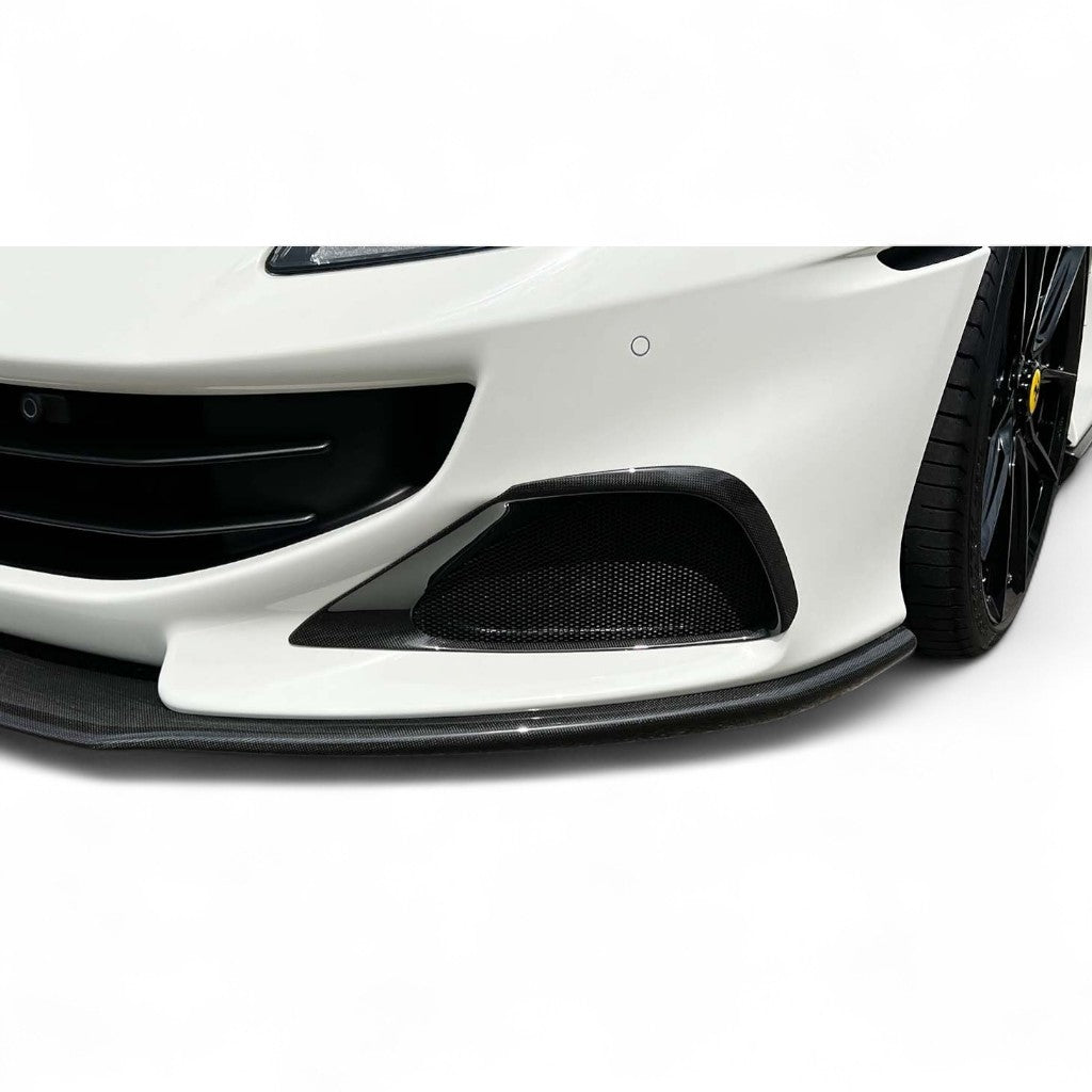 NOVITEC F6 333 49 Front Inlet, Visible Carbon for FERRARI Portofino M 2020-2023 Photo-1
