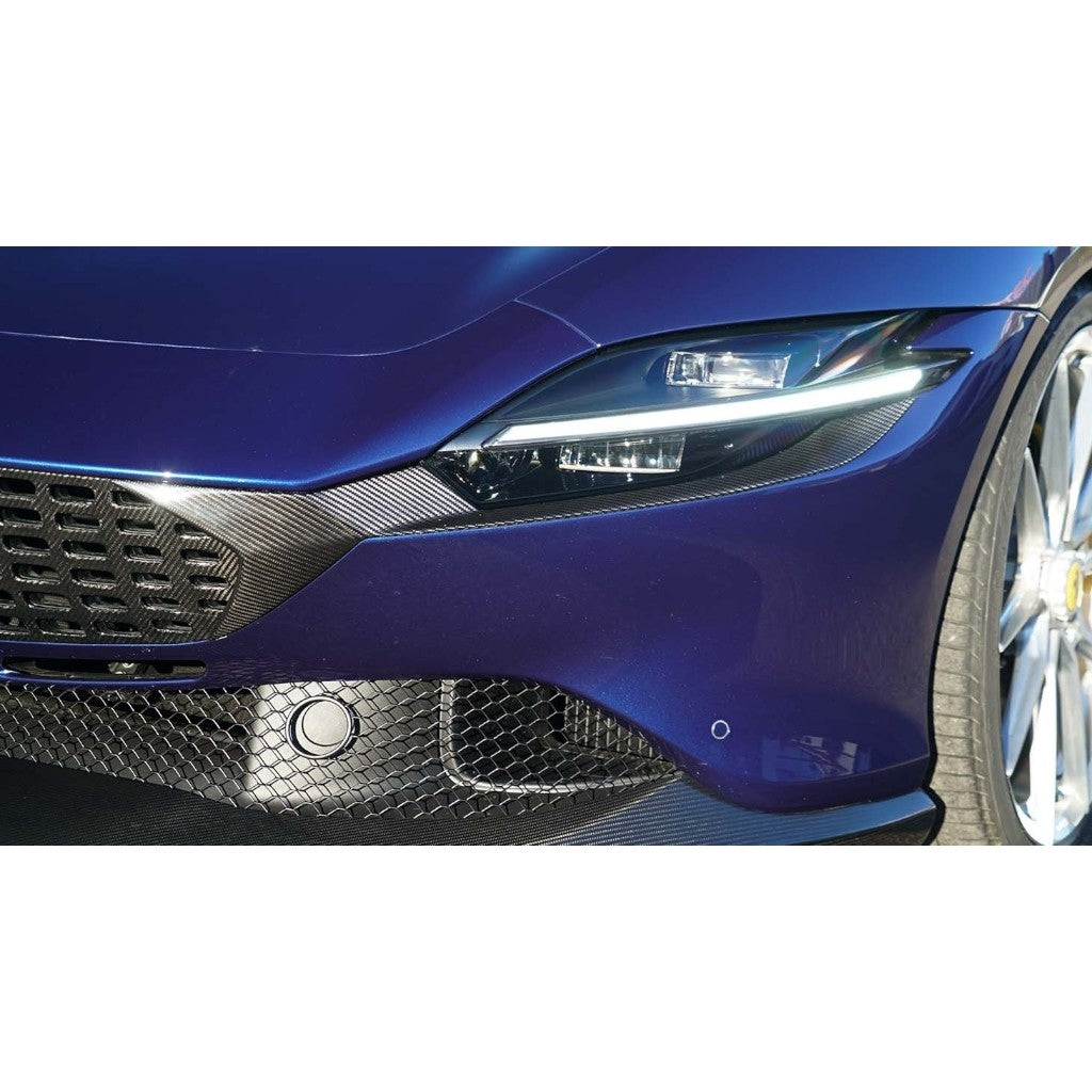 NOVITEC F6 333 61 Front Inlet, Visible Carbon for FERRARI Roma 2020- Photo-1