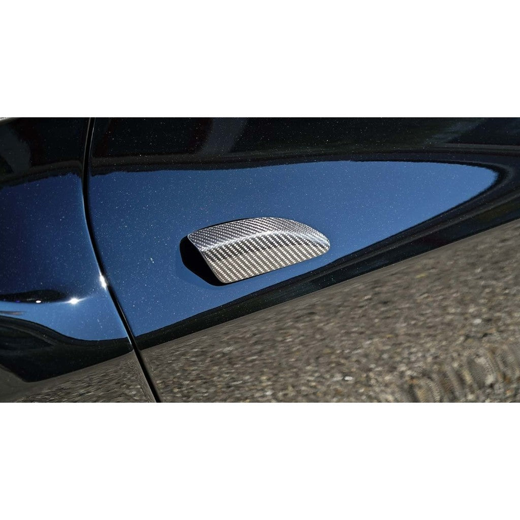 NOVITEC F6 444 39 Door Handles, Visible Carbon for FERRARI F8 2019- Photo-1