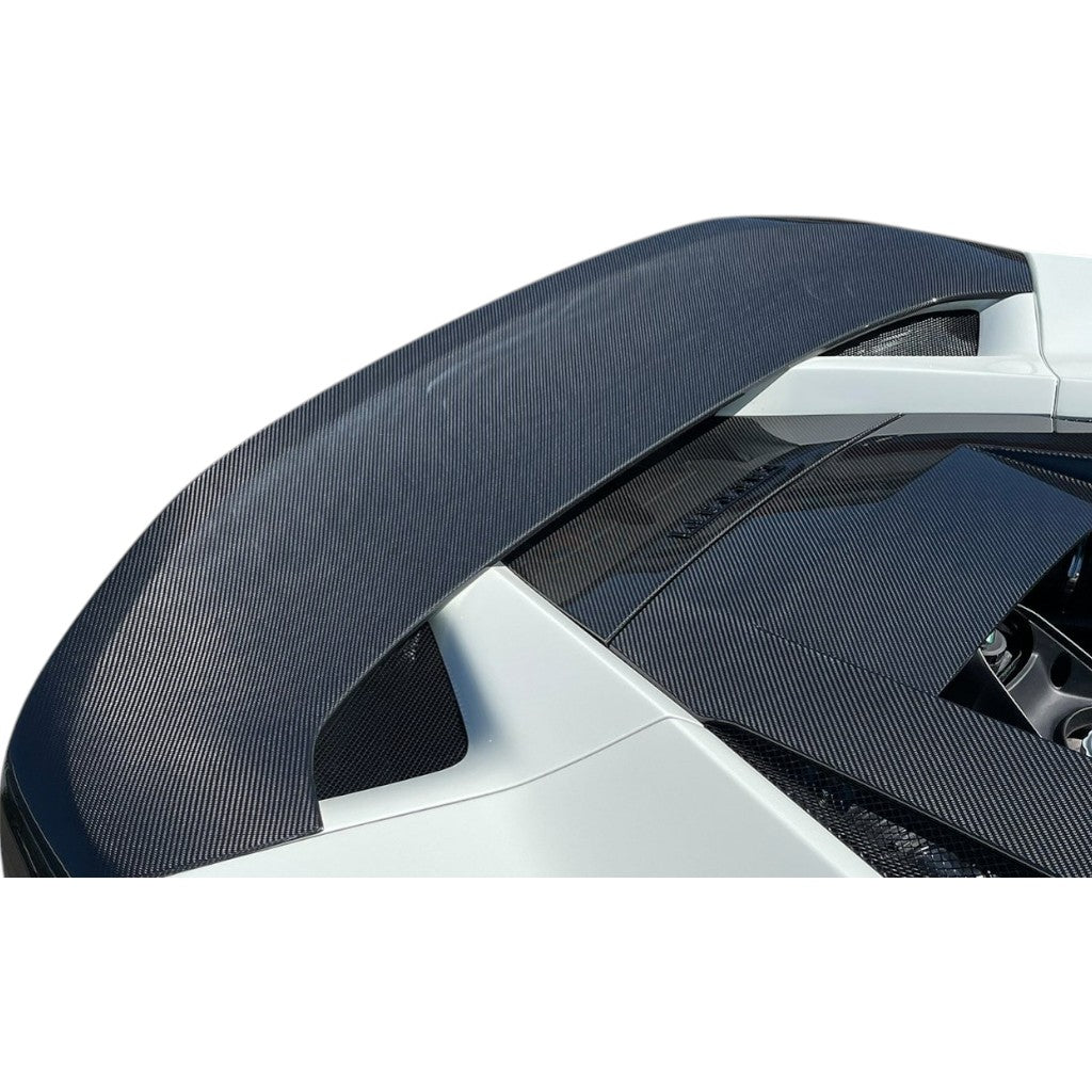 NOVITEC F6 444 41 Ducktail N-Largo, Visible Carbon for FERRARI F8 Spider 2019- Photo-1