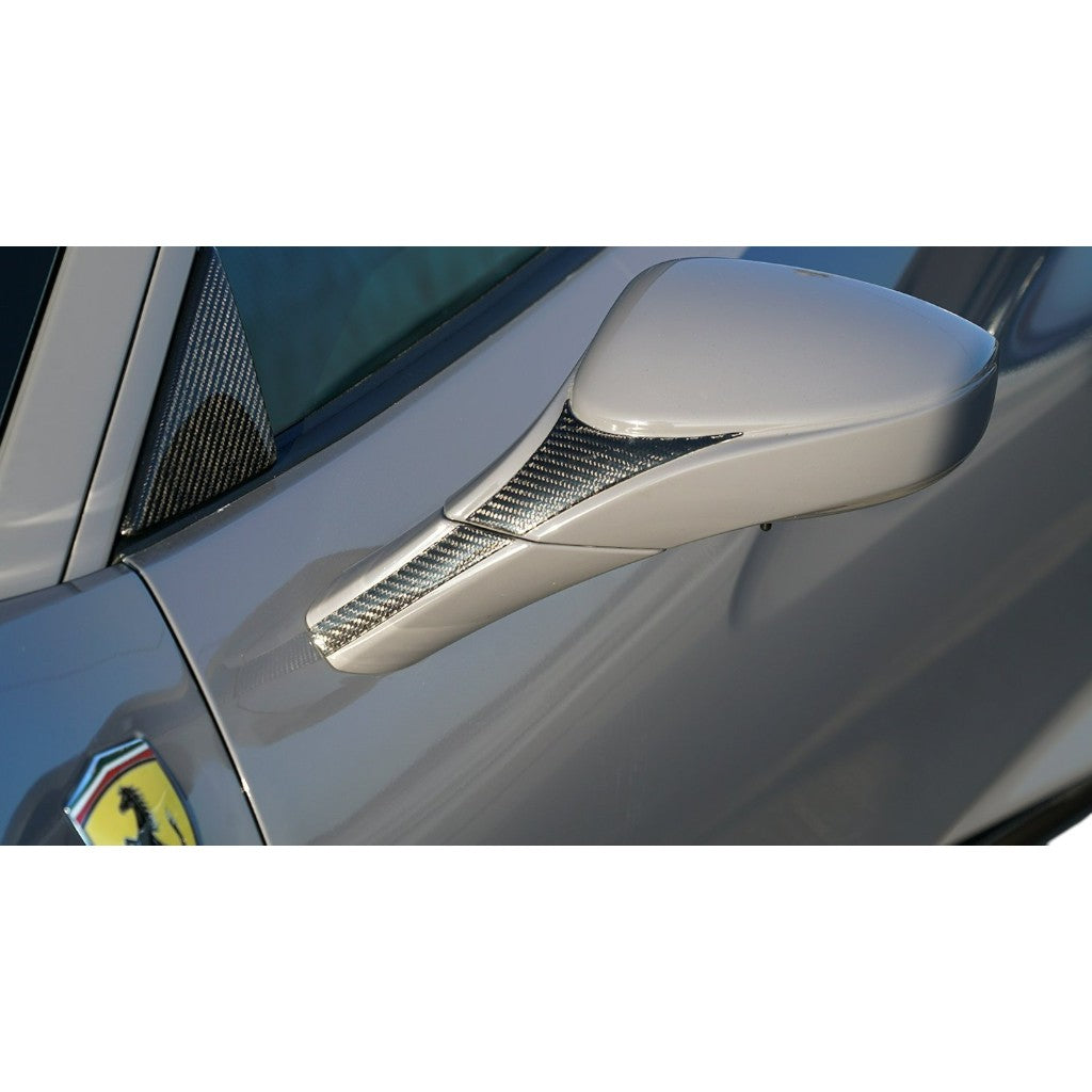 NOVITEC F6 444 51 Cover Mirrors, Visible Carbon for FERRARI F8 2019- Photo-1
