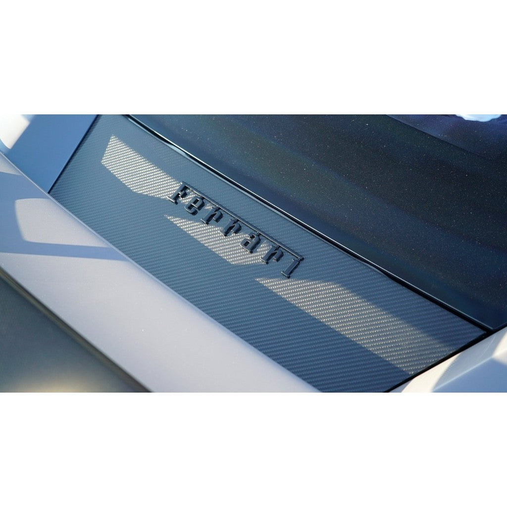 NOVITEC F6 444 57 Cover Engine Bonnet (Not for Spider), Visible Carbon for FERRARI F8 2019- Photo-1
