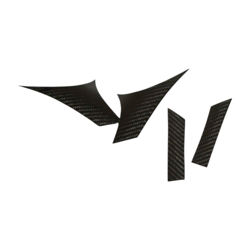 NOVITEC F6 488 75 Cover for Mirrors (Set), Visible Carbon for FERRARI 488 Pista 2018-2020 Photo-0