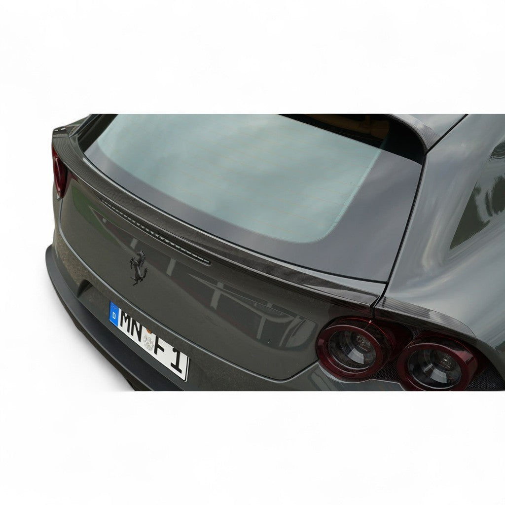 NOVITEC F6 555 25 Rear Spoiler, Visible Carbon for FERRARI GTC4 Lusso 2016-2020 Photo-1