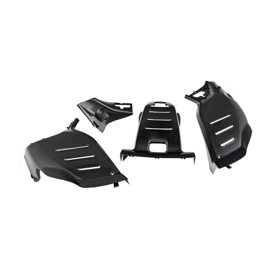 NOVITEC F6 666 70 Engine Compartment Cover (Original Look), Visible Carbon for FERRARI Purosangue 2022- Photo-0