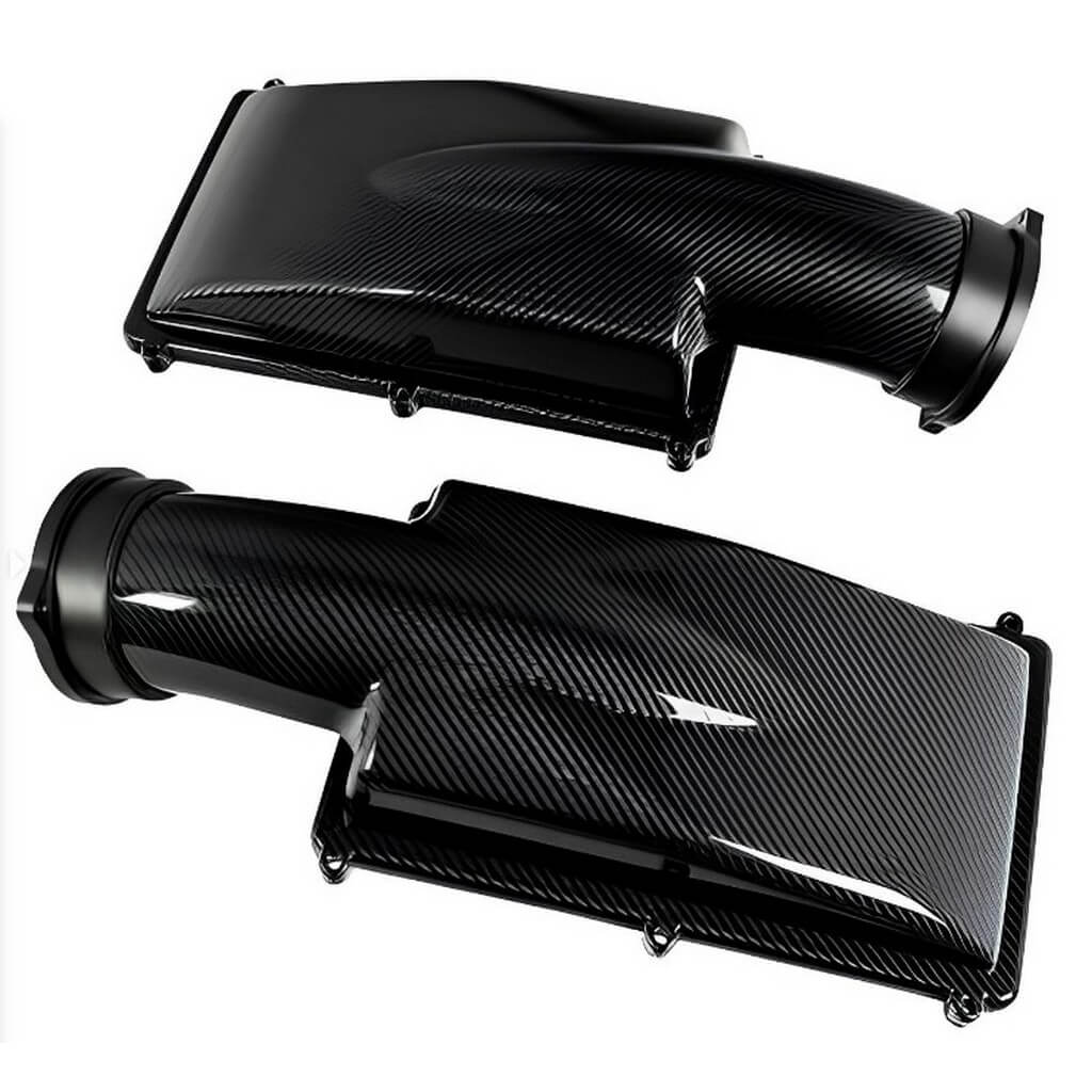NOVITEC F6 666 71 Airfilter Housing (Original Look), Visible Carbon for FERRARI Purosangue 2022- Photo-0