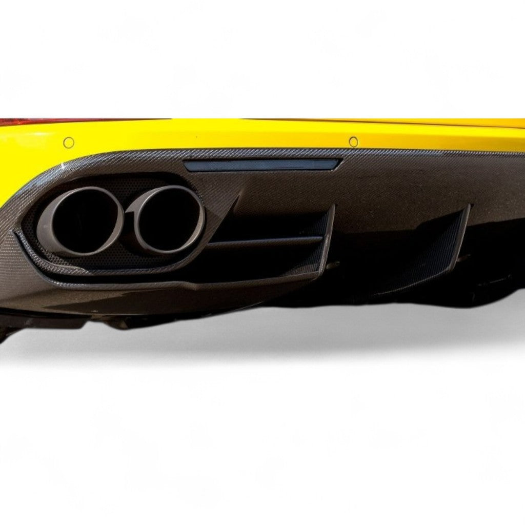 NOVITEC F6 888 84 Diffuser Fins, Visible Carbon for FERRARI California 2008-2017 Photo-1