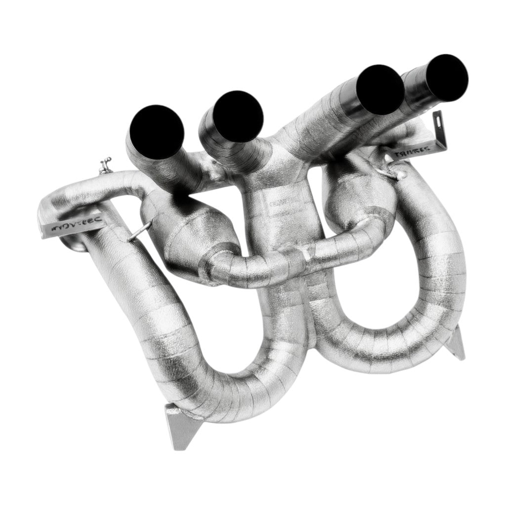 NOVITEC L1 444 10 Exhaust System, With Flap-Regulation, Stainless Steel for LAMBORGHINI Revuelto 2023- Photo-0