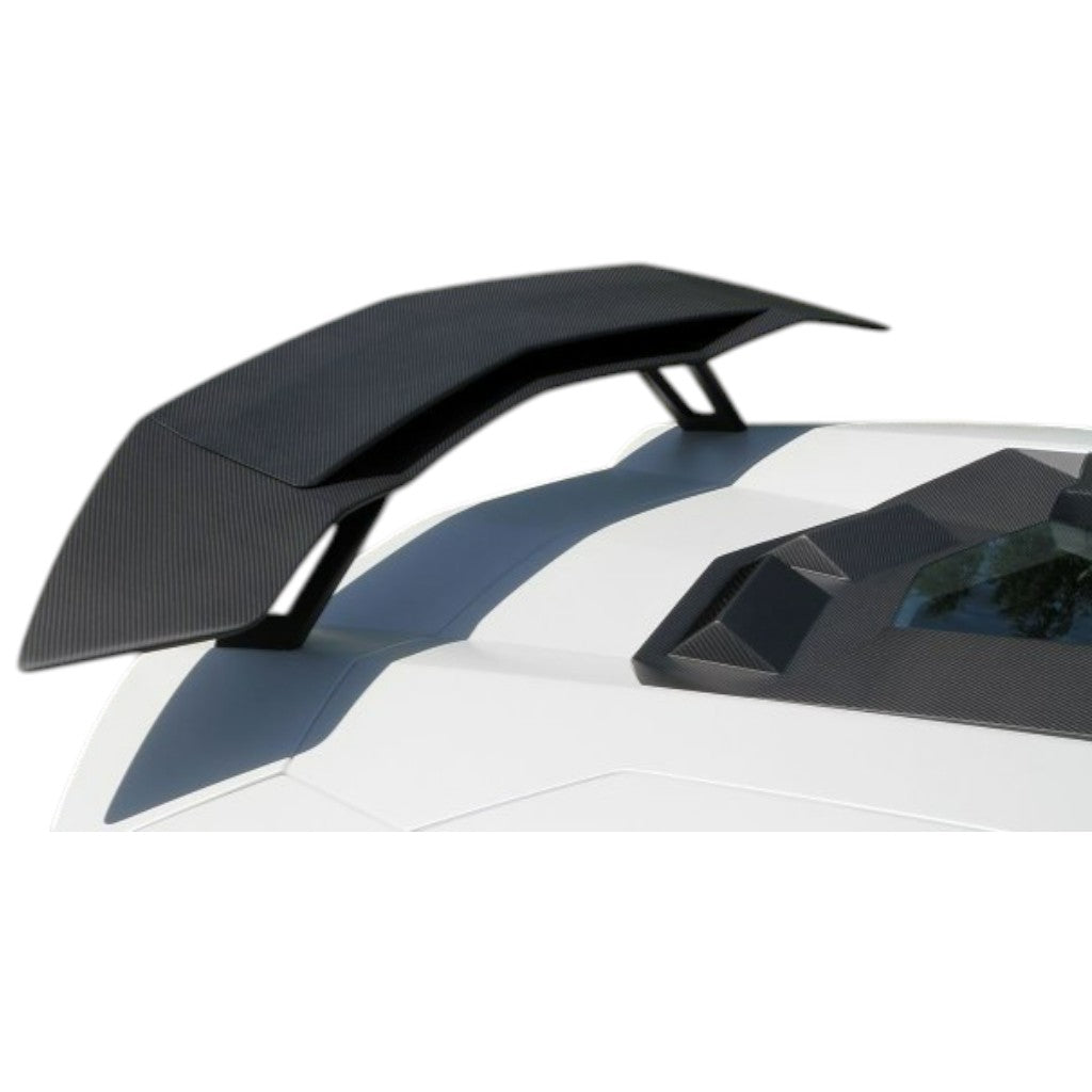 NOVITEC L6 111 29 Double-Rear Wing, Visible Carbon for LAMBORGHINI Aventador Coupe / Roadster 2011-2021 Photo-1
