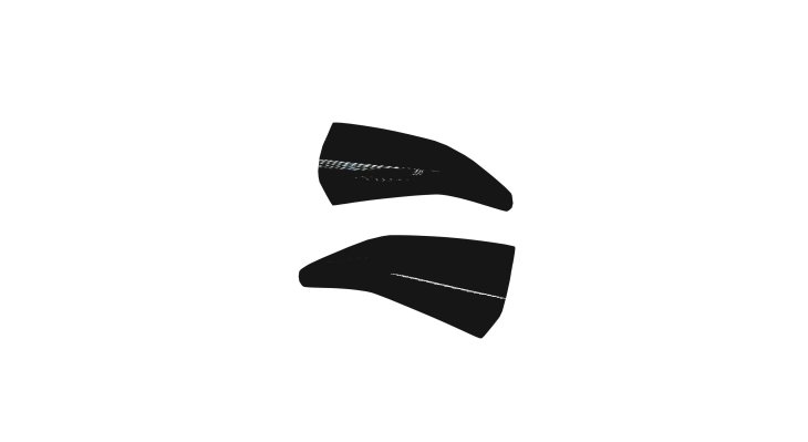 NOVITEC L6 333 47 Edge-attachment front for painting (for Performante and S, only with frontspoiler L6 333 83) for LAMBORGHINI URUS S Photo-0