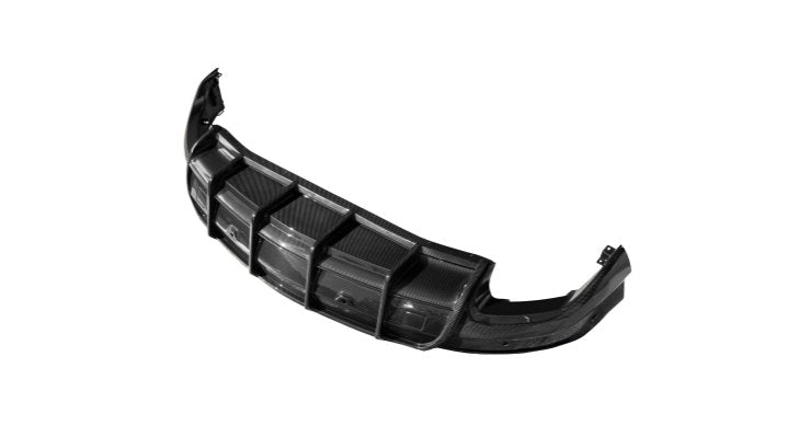 NOVITEC L6 333 85 Rear Diffuser, Visible Carbon (Cars Without Tow Bar) for LAMBORGHINI Urus S 2022- Photo-0
