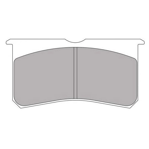 FERODO FRP3116H Brake Pads DS2500 for Caliper AP Racing CP8350 / CP8351 Photo-0