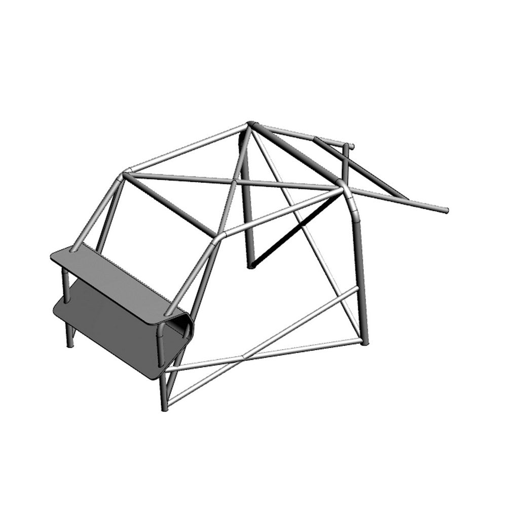 OMP AB0-0100-348 Roll Cage for VW Polo 3 Doors (MK5) 2009- Photo-0