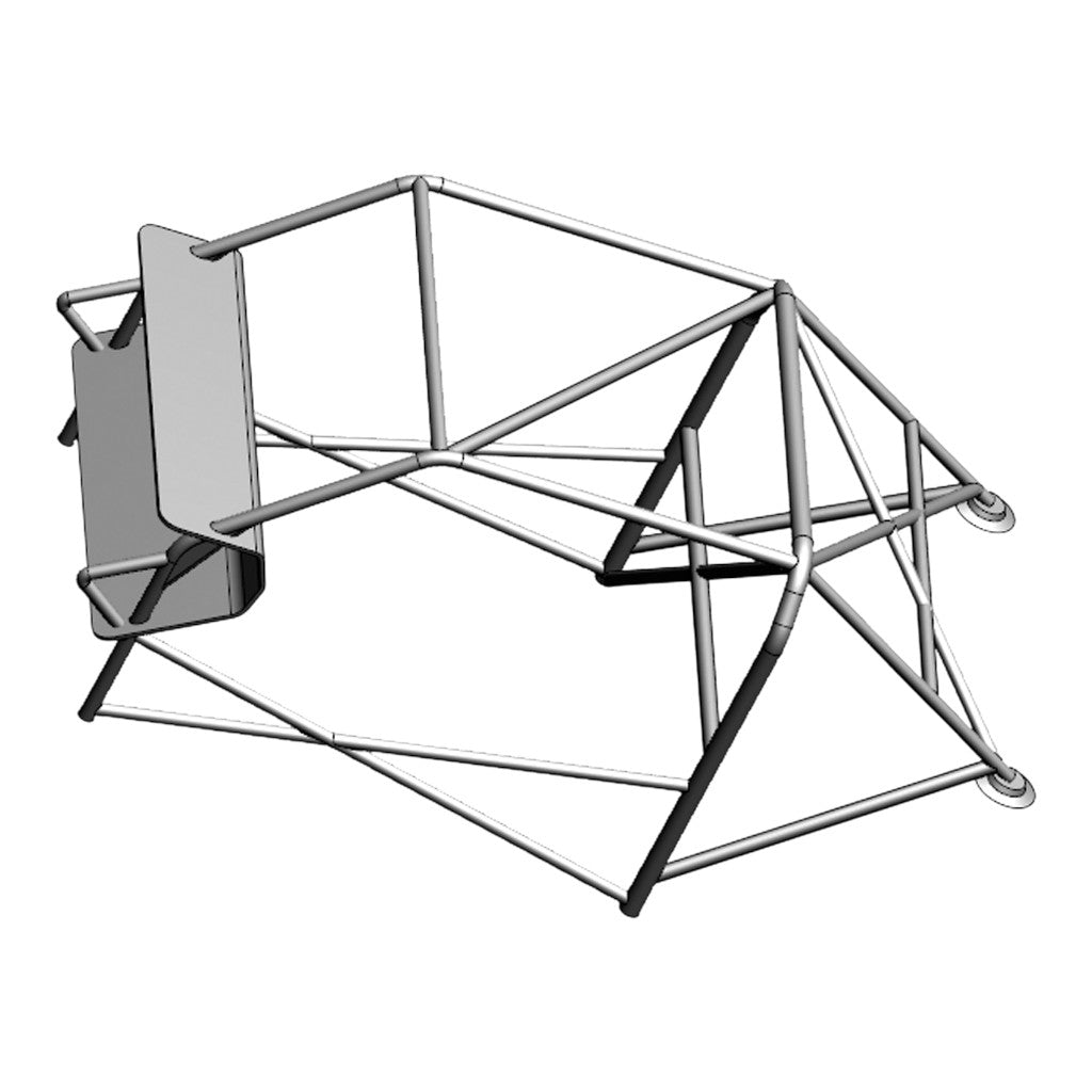 OMP AB0-0106-275A Roll Cage for PEUGEOT 207 RC 3 Doors 2007- Photo-0