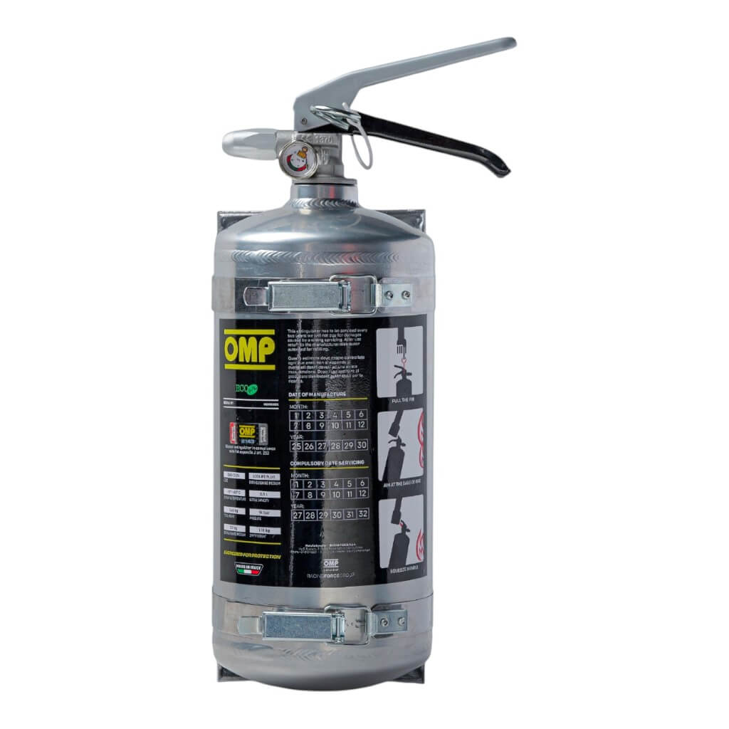 OMP CB0-0324-A01 Hand Held Extinguisher Ecolife Plus, Aluminium, Silver (2,4Kg) Photo-0