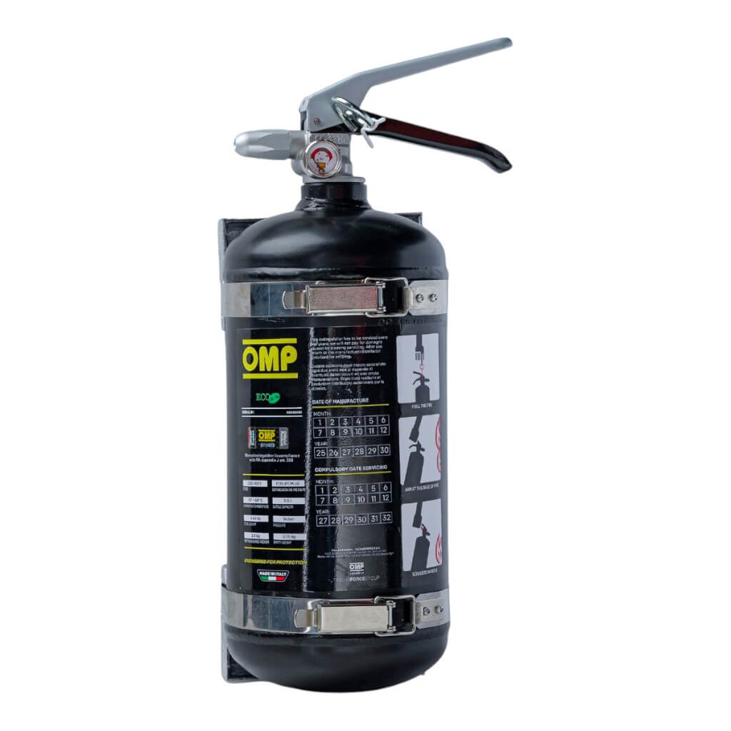 OMP CB0-0325-A01 Hand Held Extinguisher Ecolife Plus, Steel, Black (2,4Kg) Photo-0