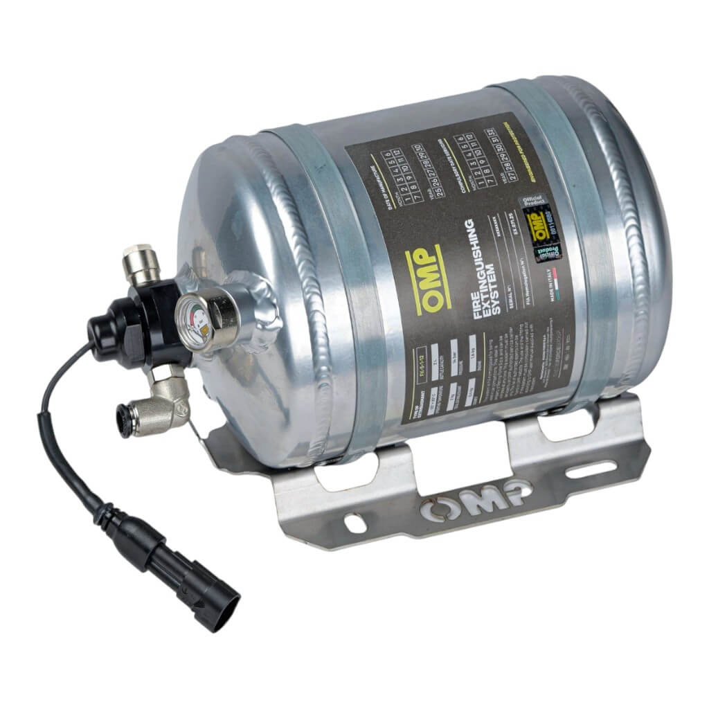 OMP CE0-SAL6-A01 Extinguishing Sytem CESAL 6, Elettrically, Saloon, Alluminium (2Kg) Photo-0